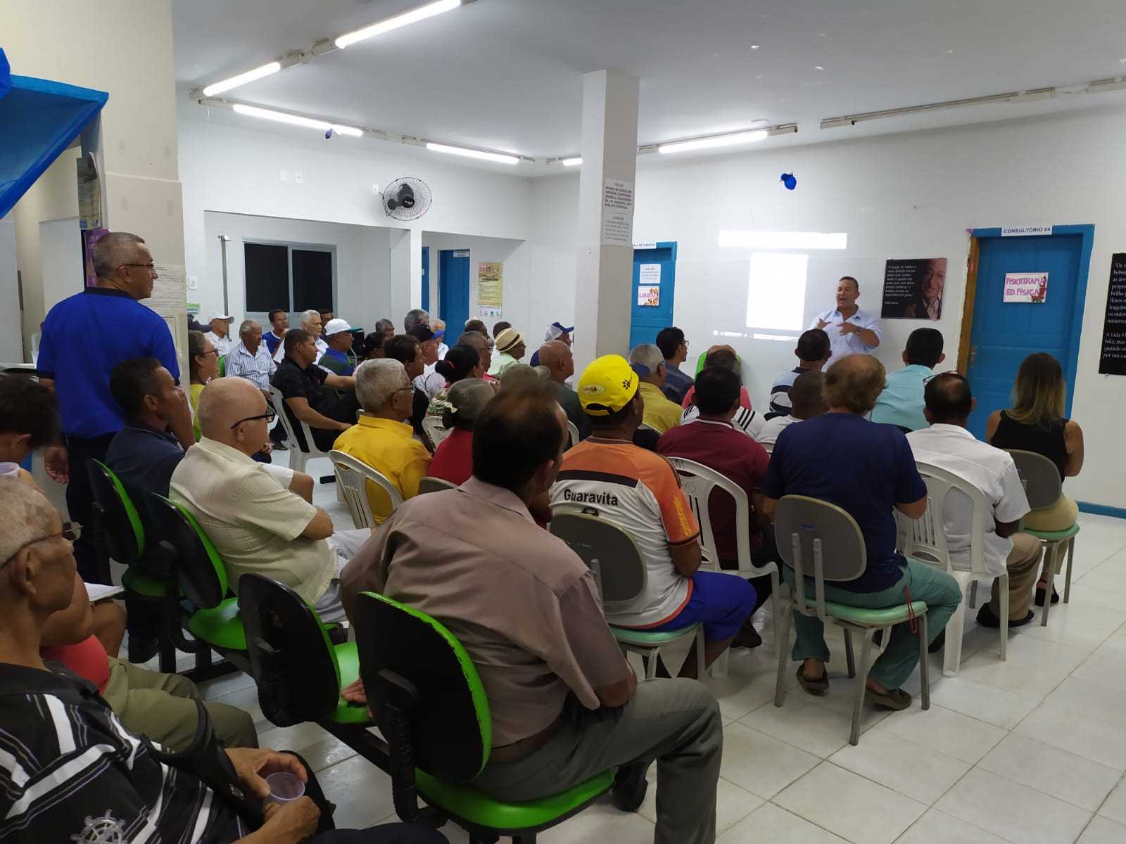 Camacã: PSF Manoel Rodrigues realiza palestra com seus usuários na campanha do novembro azul